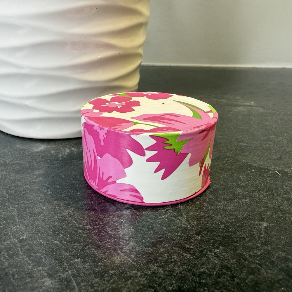 Clinique Transparency 3 Blended Face Powder Pink Floral Box & Puff .07 oz SEALED